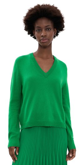 Jenni Kayne Jenni Kayne Flynn Cashmere Sweater Green
