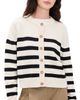 Jenni Kayne Jenni Kayne Mirren Striped Cardigan Ivory/Black Stripe - 1