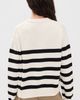 Jenni Kayne Jenni Kayne Mirren Striped Cardigan Ivory/Black Stripe - 3