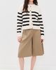 Jenni Kayne Jenni Kayne Mirren Striped Cardigan Ivory/Black Stripe - 5