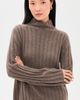 Jenni Kayne Jenni Kayne Rowan Turtleneck Sweater Ash Heather - 2