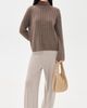 Jenni Kayne Jenni Kayne Rowan Turtleneck Sweater Ash Heather - 5