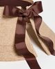 Jenni Kayne Jenni Kayne Shore Raffia Natural Visor Natural One - 4