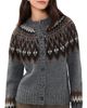 Jenni Kayne Jenni Kayne Thatcher Crew Neck Cardigan Charcoal - 1