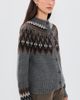 Jenni Kayne Jenni Kayne Thatcher Crew Neck Cardigan Charcoal - 4