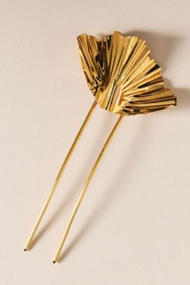 Jennifer Behr Danu Gold-Plated Hair Pin