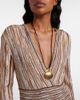 Jennifer Behr Jennifer Behr 18kt gold-plated pendant necklace - 3