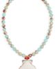 Jennifer Behr Jennifer Behr Adena Necklace Snake Agate One - 1