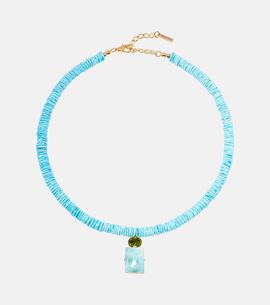 Jennifer Behr Jennifer Behr Alette beaded pendant necklace