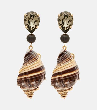 Jennifer Behr Jennifer Behr Alon crystal-embellished earrings