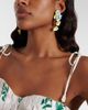 Jennifer Behr Jennifer Behr Anarosa embellished floral drop earrings - 6