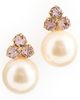 Jennifer Behr Jennifer Behr Belen Earrings Vintage Rose One - 1
