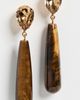 Jennifer Behr Jennifer Behr Caroline Earrings Tigers Eye One - 2