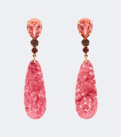 Jennifer Behr Jennifer Behr Corinna embellished drop earrings