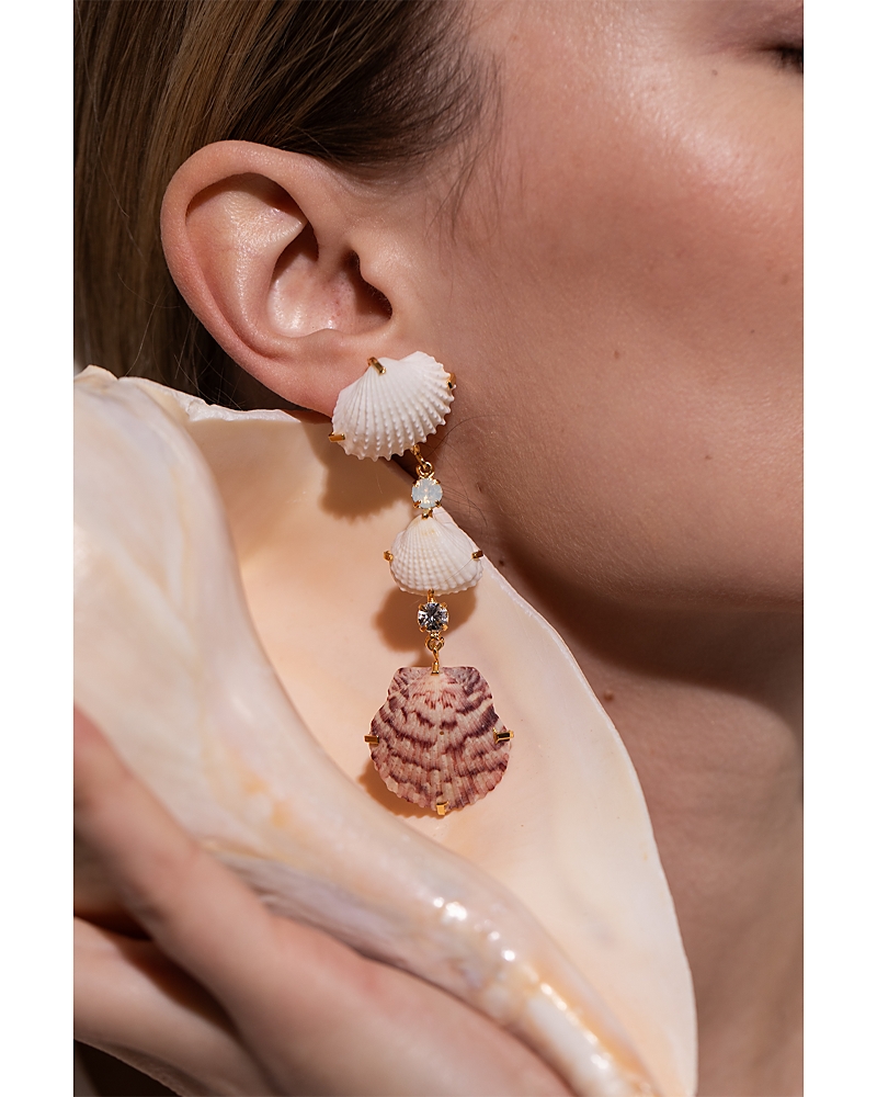Jennifer Behr Jennifer Behr Derya Shell Statement Earrings