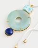 Jennifer Behr Jennifer Behr Devon Necklace Aquamarine One - 4