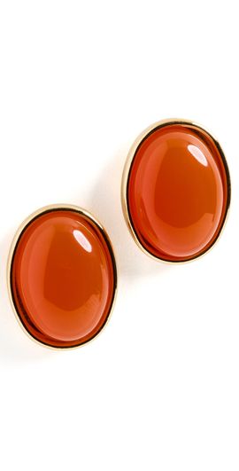 Jennifer Behr Jennifer Behr Elaine Earrings Carnelian One
