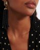 Jennifer Behr Jennifer Behr Ellison 18kt gold-plated drop earrings - 6
