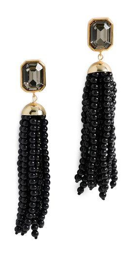 Jennifer Behr Jennifer Behr Ellison Earrings Onyx One