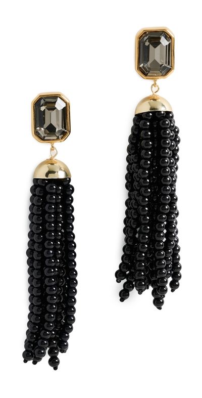 Jennifer Behr Jennifer Behr Ellison Earrings Onyx One
