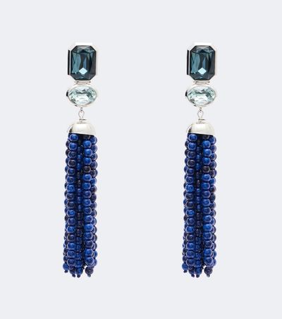 Jennifer Behr Jennifer Behr Embellished fringed drop earrings