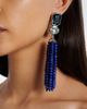 Jennifer Behr Jennifer Behr Embellished fringed drop earrings - 3