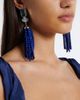 Jennifer Behr Jennifer Behr Embellished fringed drop earrings - 6