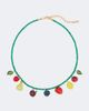 Jennifer Behr Jennifer Behr Fruita embellished charm necklace - 1