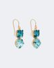 Jennifer Behr Jennifer Behr Kaiden 18kt gold-plated drop earrings - 1