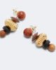 Jennifer Behr Jennifer Behr Lavon embellished gold-plated drop earrings - 4