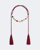 Jennifer Behr Jennifer Behr Leah crystal--embellished silk necklace - 1
