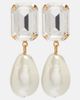 Jennifer Behr Jennifer Behr Liana gold-plated drop earrings - 1
