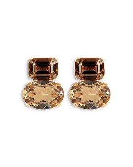 Jennifer Behr Jennifer Behr Maureen Double Stone Drop Earrings