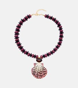 Jennifer Behr Jennifer Behr Miranda beaded pendant necklace