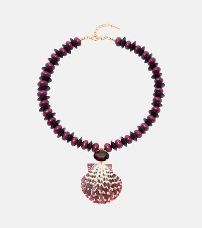 Jennifer Behr Jennifer Behr Miranda beaded pendant necklace