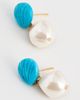 Jennifer Behr Jennifer Behr Nori Earrings Turquoise One - 4