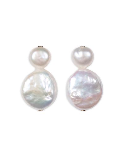 Jennifer Behr Jennifer Behr Rita Cultured Freshwater Pearl Drop Earrings