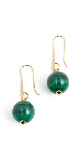 Jennifer Behr Jennifer Behr Serenity Earrings Malachite One