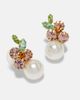 Jennifer Behr Jennifer Behr Vivi embellished floral earrings - 4