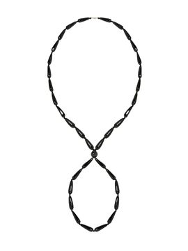 Jennifer Behr Women's Ava Onyx Beaded Necklace