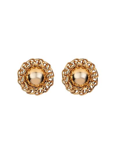 Jennifer Behr Women's Brooke 18K-Gold-Plated Stud Earrings