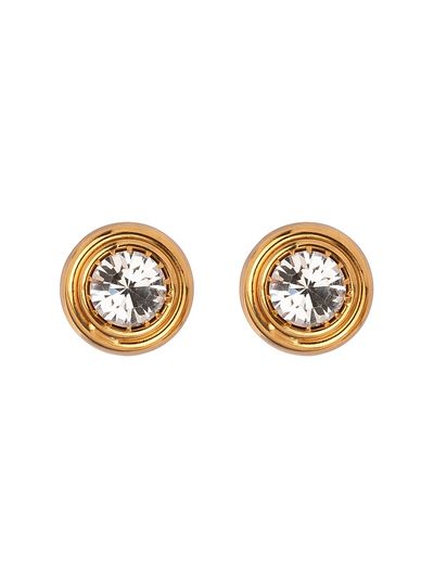 Jennifer Behr Women's Jodi 18K-Gold-Plated & Crystal Stud Earrings