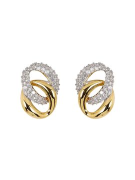 Jennifer Behr Women's Leanna Two-Tone & Crystal Drop Earrings
