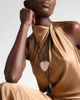 Jennifer Fisher Jennifer Fisher 14kt gold-plated and leather necklace with quartz - 2
