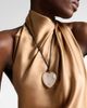 Jennifer Fisher Jennifer Fisher 14kt gold-plated and leather necklace with quartz - 3