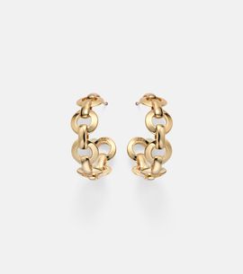 Jennifer Fisher Jennifer Fisher 14kt gold-plated huggie earrings