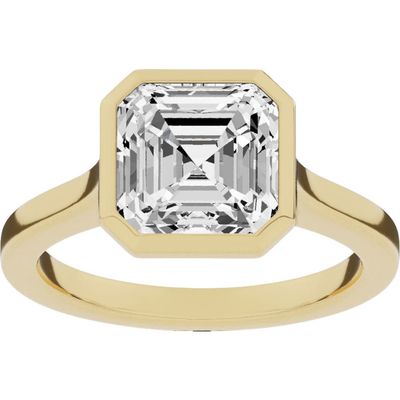 Jennifer Fisher Jennifer Fisher 18K Gold Asscher Lab Created Diamond Solitaire Ring - 4.0 ctw (Nordstrom Exclusive)
