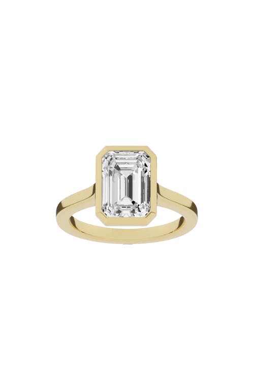 Jennifer Fisher Jennifer Fisher 18K Gold Emerald Cut Lab Created Diamond Solitaire Ring - 4.0 ctw (Nordstrom Exclusive)