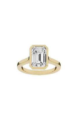 Jennifer Fisher Jennifer Fisher 18K Gold Emerald Cut Lab Created Diamond Solitaire Ring - 4.0 ctw (Nordstrom Exclusive)