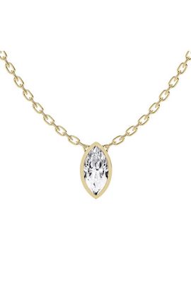 Jennifer Fisher Jennifer Fisher 18K Gold Lab-Created Diamond Pendant Necklace